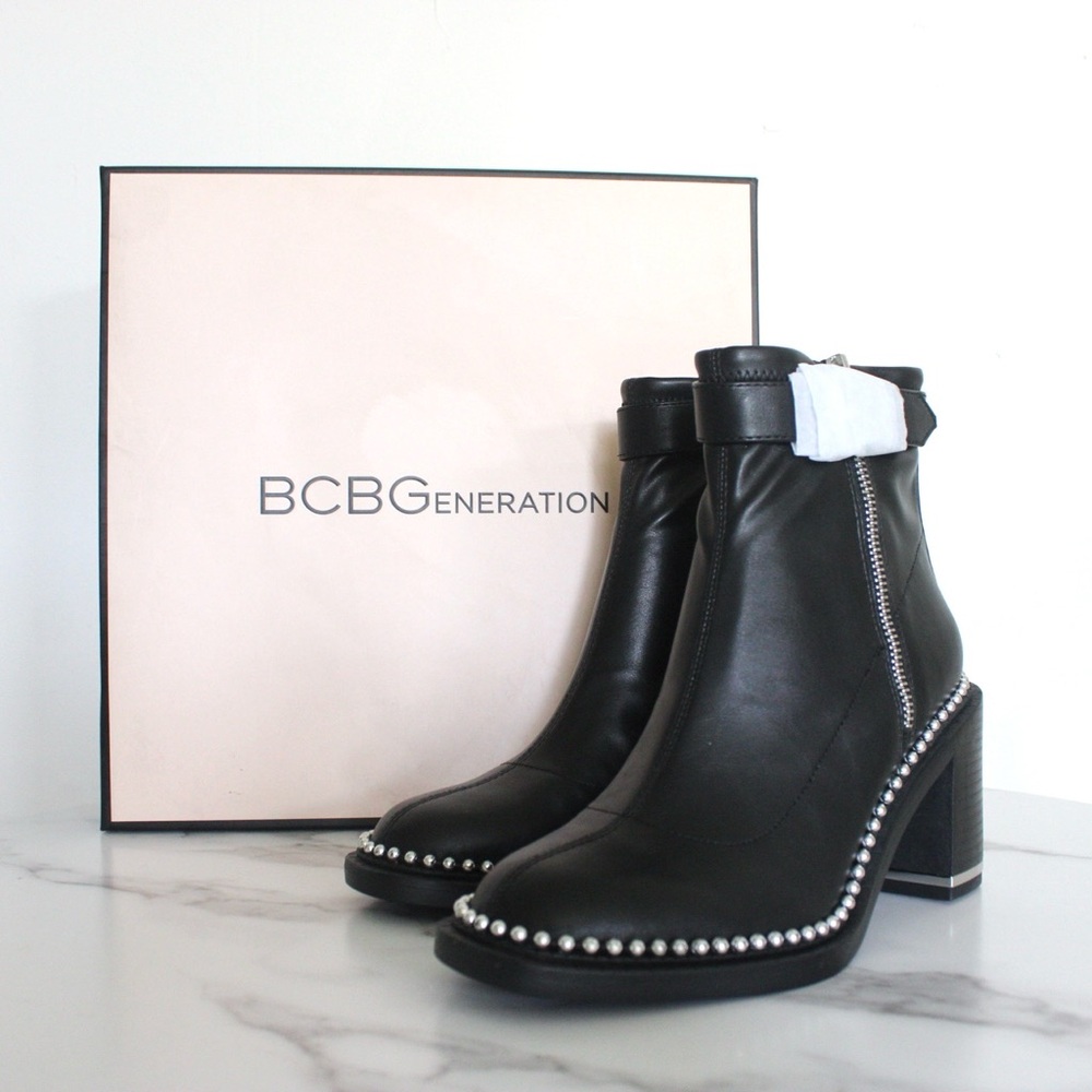 BCBGeneration Braxi Ankle Studded Boots